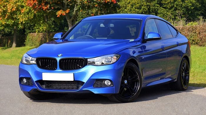 Blue BMW Needcarhelp