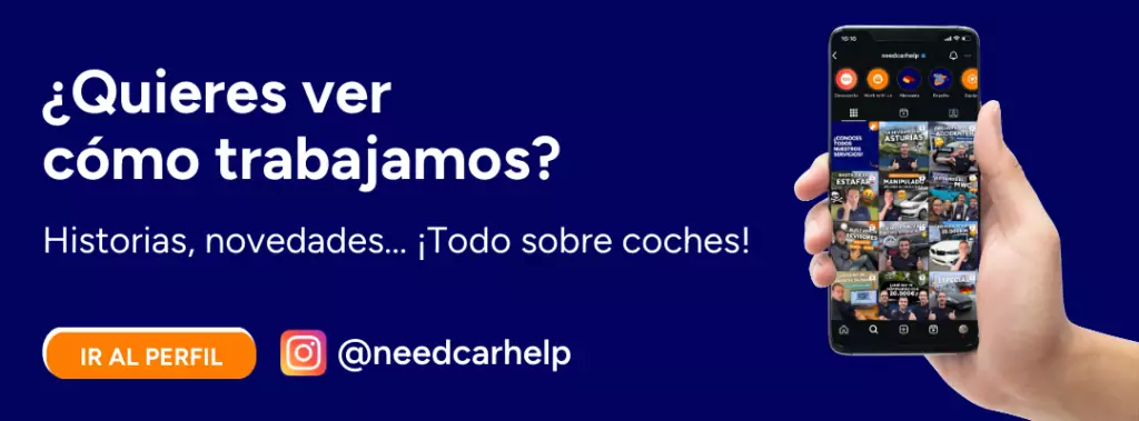 Banner sobre el instagram de needcarhelp