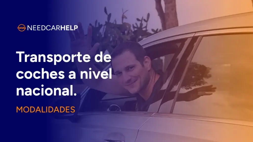 Transporte de coches a nivel nacional con conductor profesional