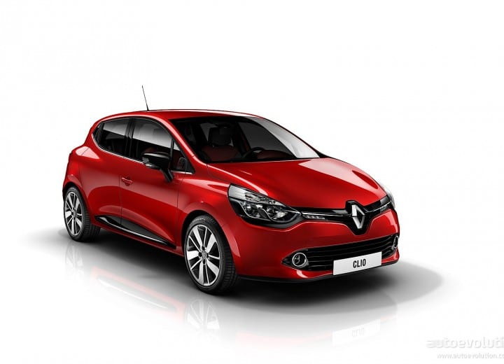 Los 12 mejores coches de segunda mano por menos de 10.000 euros 10 Renault Clio IV 1.2 de color rojo, lunas tintadas o cristales tintados.